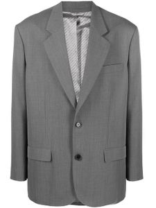 Acne Studios blazer à simple boutonnage - Gris