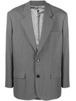 Acne Studios blazer à simple boutonnage - Gris - thumbnail