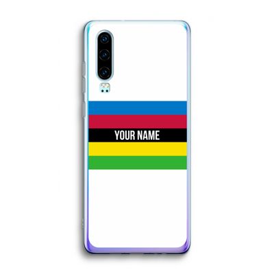 WK Wielrennen: Huawei P30 Transparant Hoesje