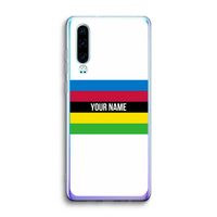 WK Wielrennen: Huawei P30 Transparant Hoesje