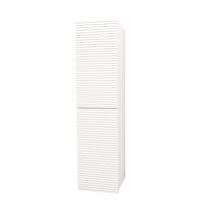 Kolomkast BWS Elite 42x42x160 cm 1 Deur Mat Wit Boss & Wessing