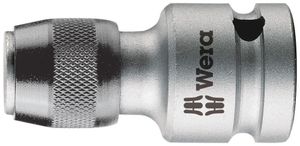 Wera 784 B 3/8" Adapter met snelwisselfunctie, 1/4 duim x 43 mm - 1 stuk(s) - 05042755001