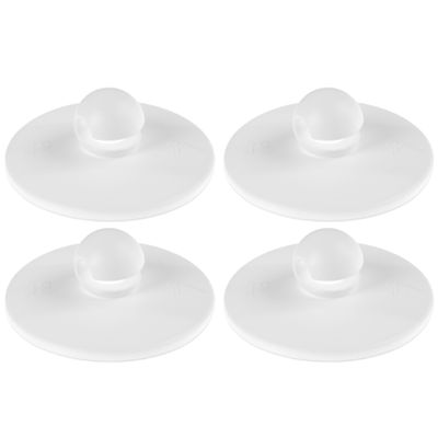 8x stuks tesa zelfklevende plafondhaak wit 5 cm