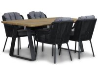 Santika Tendenza/Palta 180 cm dining tuinset 5-delig