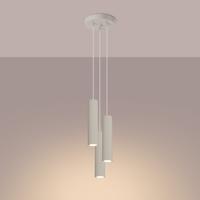 Hanglamp KARBON 3P beige