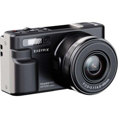 Easypix PowerPro VX7230 Compact Digitale camera 72 Mpix Zoom optisch: 10 x 4K video, Beeldstabilisatie, Flitsschoen, Klapbaar display, Met ingebouwde flitser,