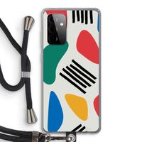 Illustratieve pop 1: Samsung Galaxy A72 5G Transparant Hoesje met koord