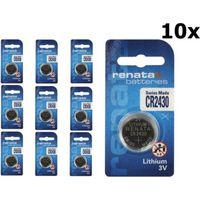 10 Stuks Renata CR2430 3v lithium knoopcelbatterij - thumbnail