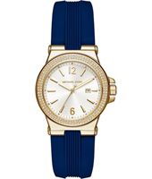 Horlogeband Michael Kors MK2490 Silicoon Blauw 20mm