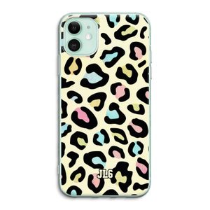 Leopard pattern: iPhone 11 Transparant Hoesje