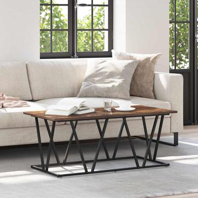 Salontafel Gerookt eiken 100 x 50 x 40 cm