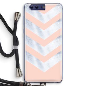 Marmeren pijlen: Honor 9 Transparant Hoesje met koord