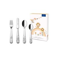 Villeroy & Boch 1265342091 peuterbestek Peuter bestekset Platina, Zilver Roestvrijstaal