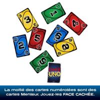 Uno Liar's - Vanaf 7 jaar - Geschikt voor kleurenblinde kinderen - UNO - Mattel Games - JLH43