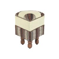 Voetensteun Home ESPRIT 40 x 40 x 45 cm