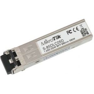 Mikrotik S-85DLC05D netwerk transceiver module 1250 Mbit/s SFP 850 nm