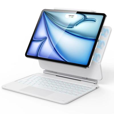 iPad Air 11” (M4) 2026 Rebound Magnetic Keyboard Case - US Layout-White