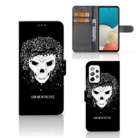 Telefoonhoesje met Naam Samsung Galaxy A73 5G Skull Hair