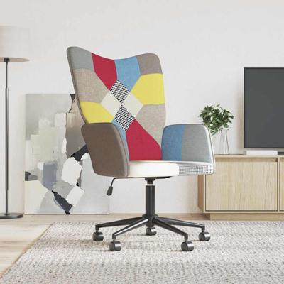 Relaxstoel patchwork stof