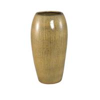 Tamica donkerbruine keramische pot M