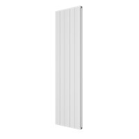Vipera Mares dubbele handdoekradiator 47 x 180 cm centrale verwarming mat wit zij- en middenaansluiting 1821W