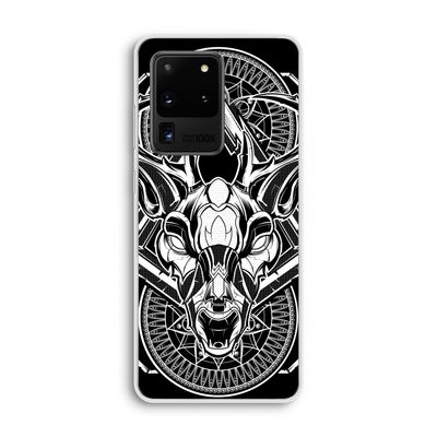 Oh Deer: Samsung Galaxy S20 Ultra Transparant Hoesje