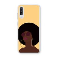 Golden hour: Samsung Galaxy A70 Transparant Hoesje