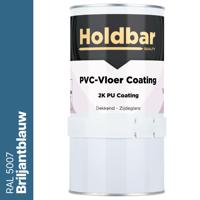 Holdbar PVC-Vloer Coating Briljantblauw (RAL 5007) 1 Kg