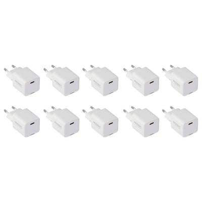 VOLTCRAFT UC-1C20W02 USB-oplader 20 W 1x USB-C GaN 10 stuks.