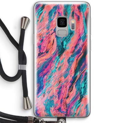 Electric Times: Samsung Galaxy S9 Transparant Hoesje met koord