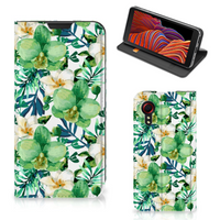 Samsung Galaxy Xcover 5 Smart Cover Orchidee Groen