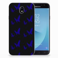 Samsung Galaxy J7 2017 | J7 Pro TPU bumper Vlinder Patroon - thumbnail