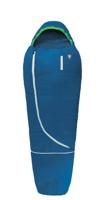 Grüezi Bag Biopod Wolle Kids World Traveller Slaapzak - True Blue