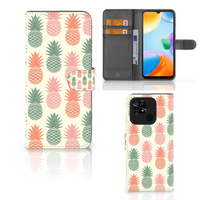 Xiaomi Redmi 10C Book Cover Ananas