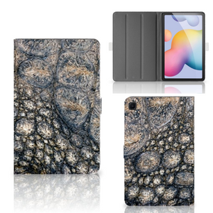 Samsung Galaxy Tab S6 Lite | S6 Lite (2022) Flip Case Krokodillenprint