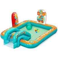 Bestway Opblaasbare Zwembad Hippie Speelpark 193x152x74 cm +2 Jaar Tuin 53164
