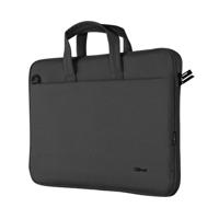 Trust Bologna Slim Laptop Bag 16 inch ECO Laptop tas Zwart