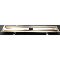 Aco Flexdrain e douchegoot met flens 68,7x8,7cm rvs z323236