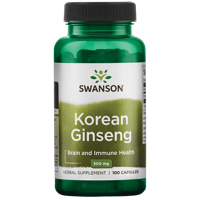 Korean Ginseng 500mg | Swanson | 100ct