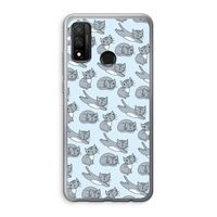 Poezen: Huawei P Smart (2020) Transparant Hoesje
