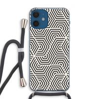 Magic pattern: iPhone 12 Transparant Hoesje met koord