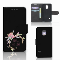 Samsung Galaxy S5 Mini Leuk Hoesje Boho Text - thumbnail