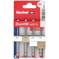 Fischer DuoHM 4x55 S PH PZ Hollewandplug 55 mm 572911 4 stuk(s) - thumbnail