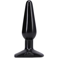 Doc Johnson Classic Butt Plug - Medium - Zwart