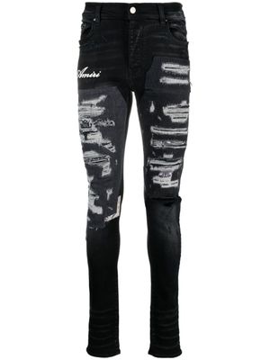 AMIRI Gerafelde jeans - Zwart