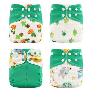 Pocketluier set - Dieren groen