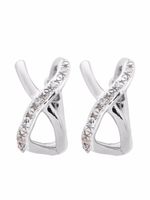 Monica Vinader boucles d'oreilles Riva - Argent