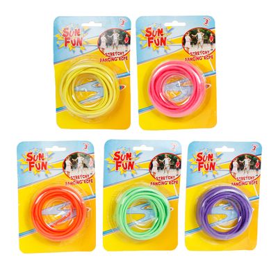 Sun Fun springelastiek gekleurd 300cm
