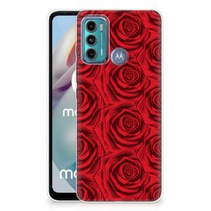 Motorola Moto G60 TPU Case Red Roses