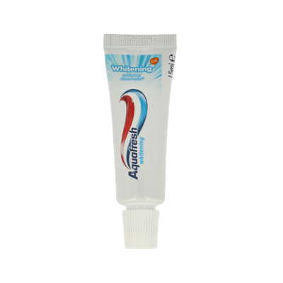 Aquafresh Tandpasta whitening mini 15 Milliliter Aquafresh Tandpasta whitening mini 15 Milliliter